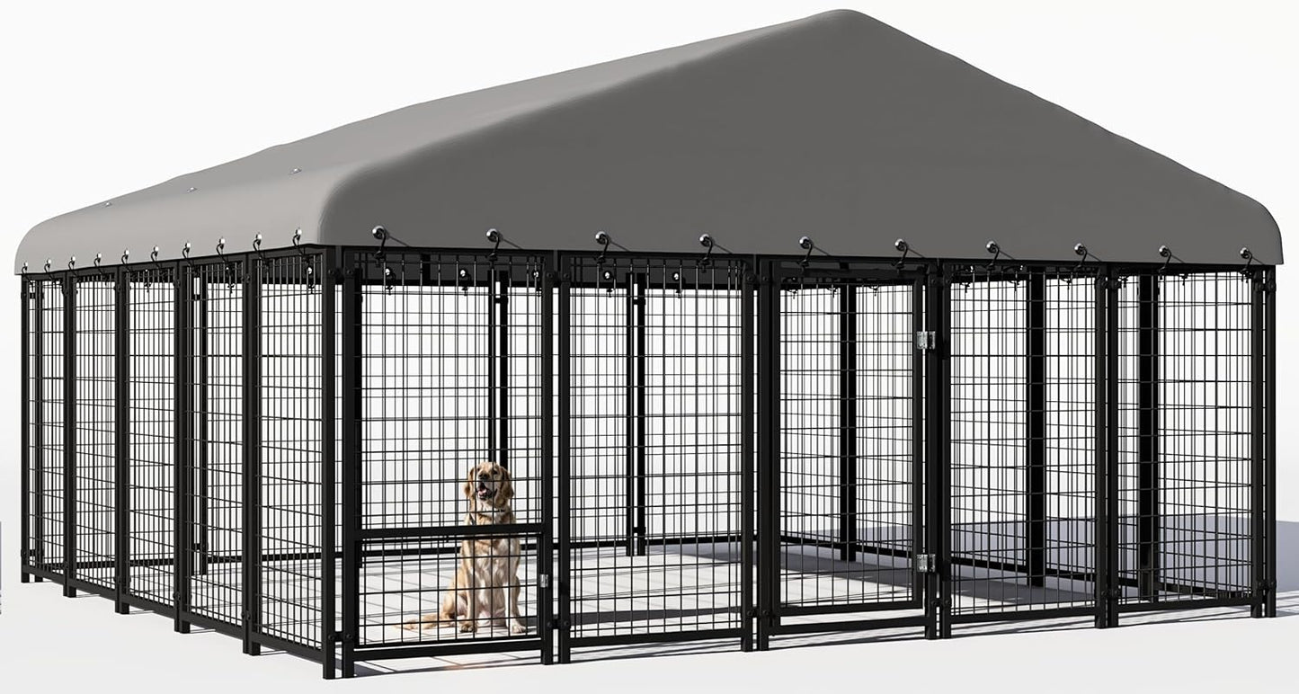 Sweecci 120"x118"x71" Dog House Outside